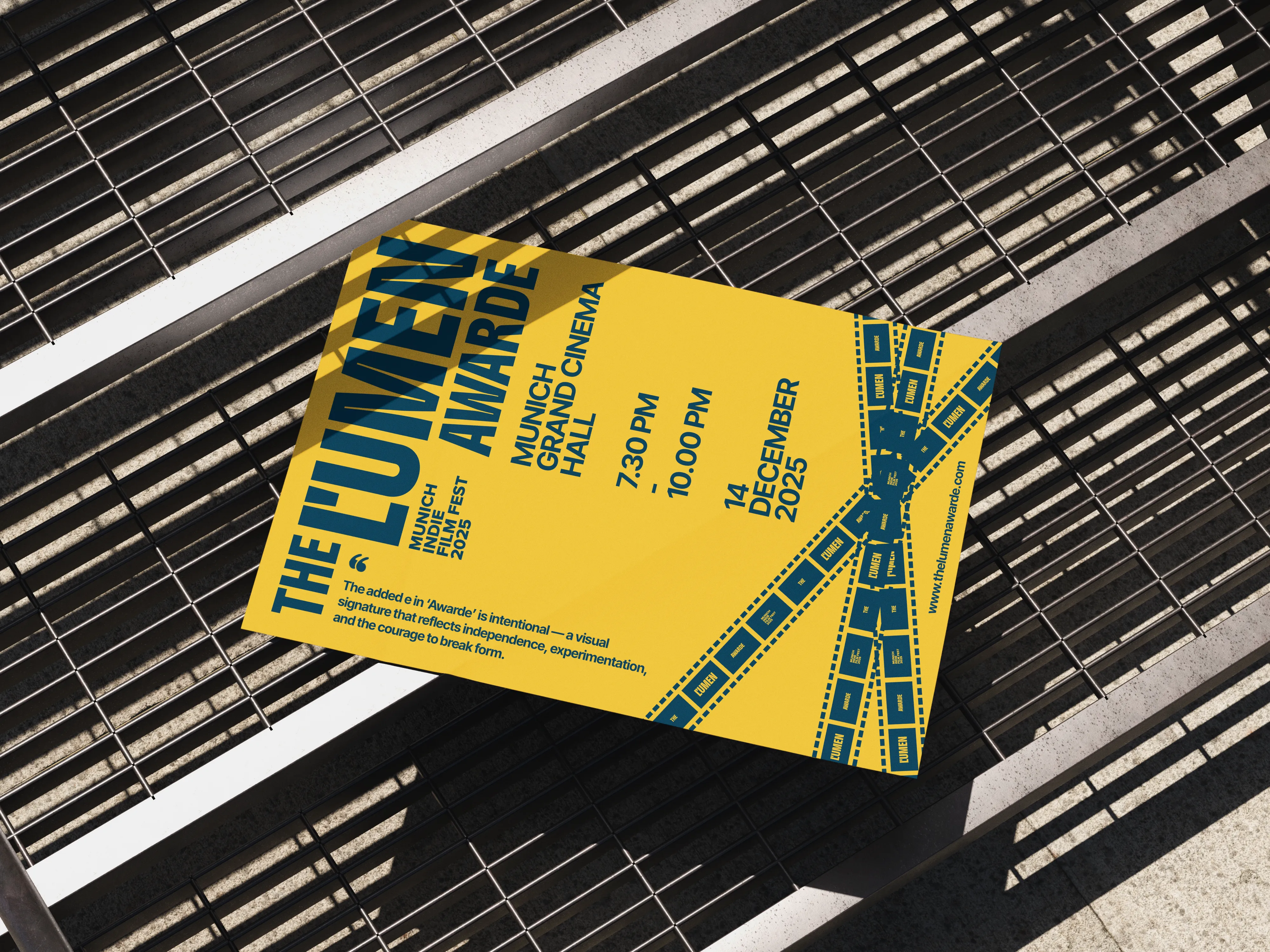 The L'umen Awarde 2025, Munich indie film festival, 20