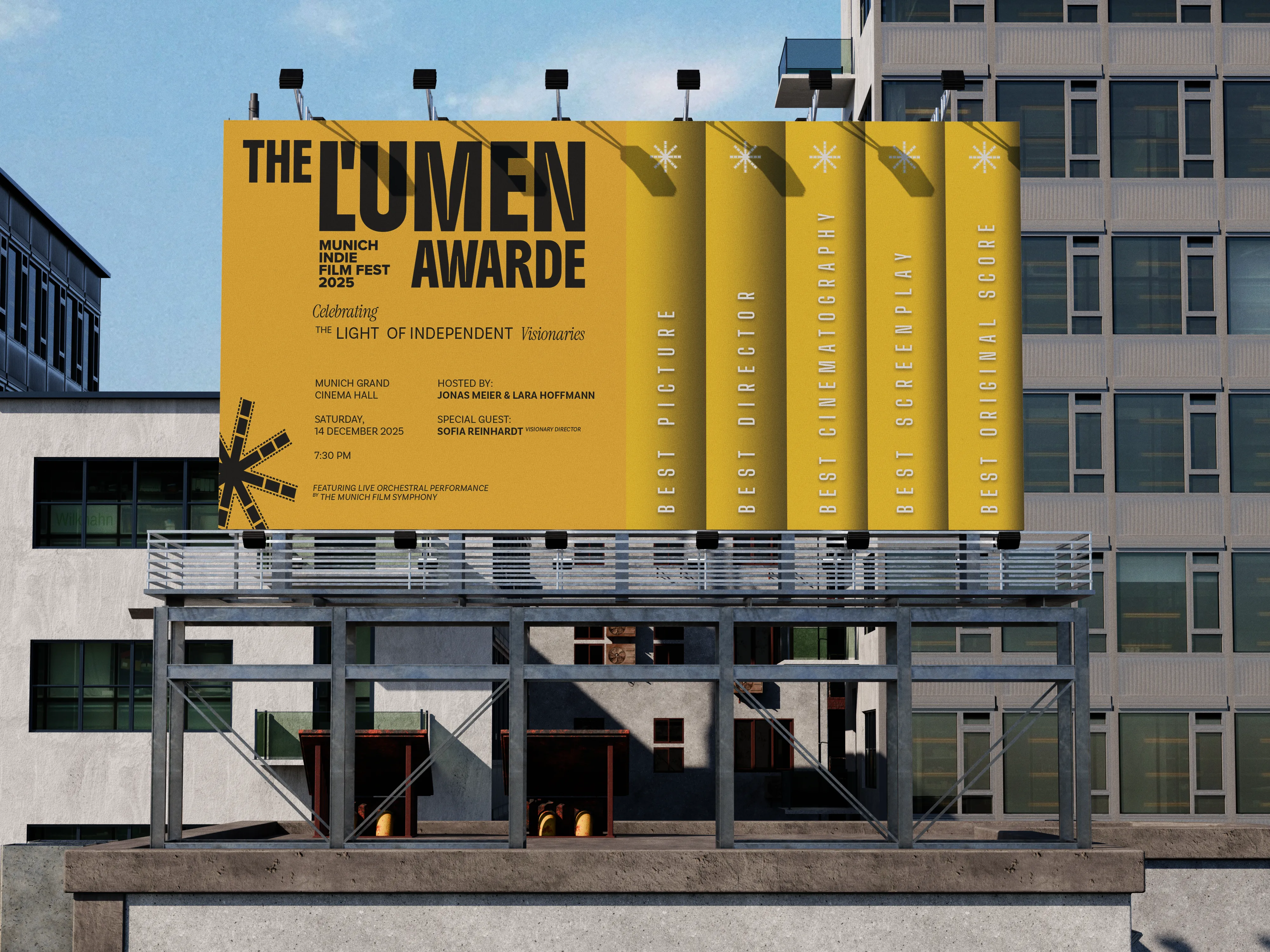 The L'umen Awarde 2025, Munich indie film festival, 4