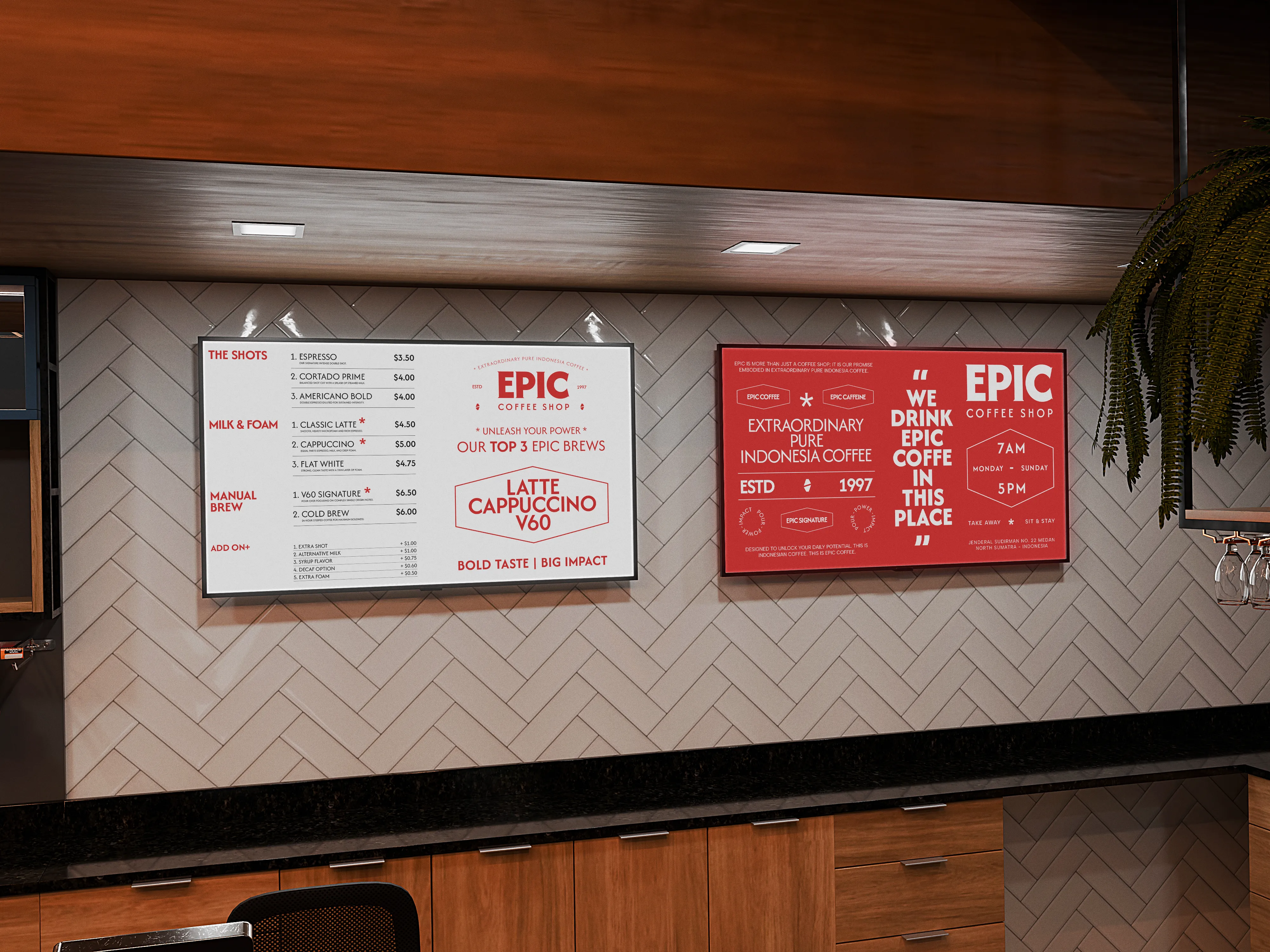 Epic Cafe brand, 19